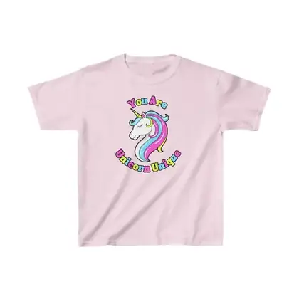 Unicorn Graphic Kids Tee: Whimsical Cotton T-Shirt