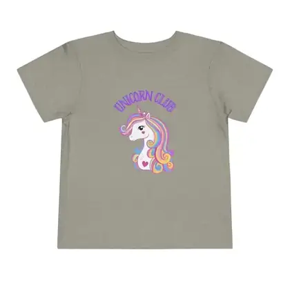 Unicorn Club-Toddler Short Sleeve Tee