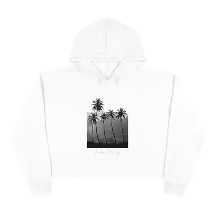 Take It Easy-Crop Hoodie