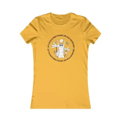 Strange & Wild Adventures-Women's Favorite FITTED Tee
