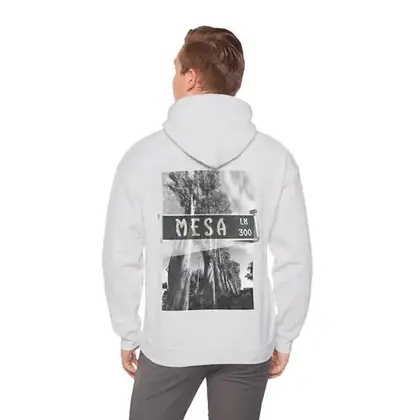 Mesa Lane-Unisex Heavy Blend™ Hooded Sweatshirt, Santa Barbara Beach Lifestyle